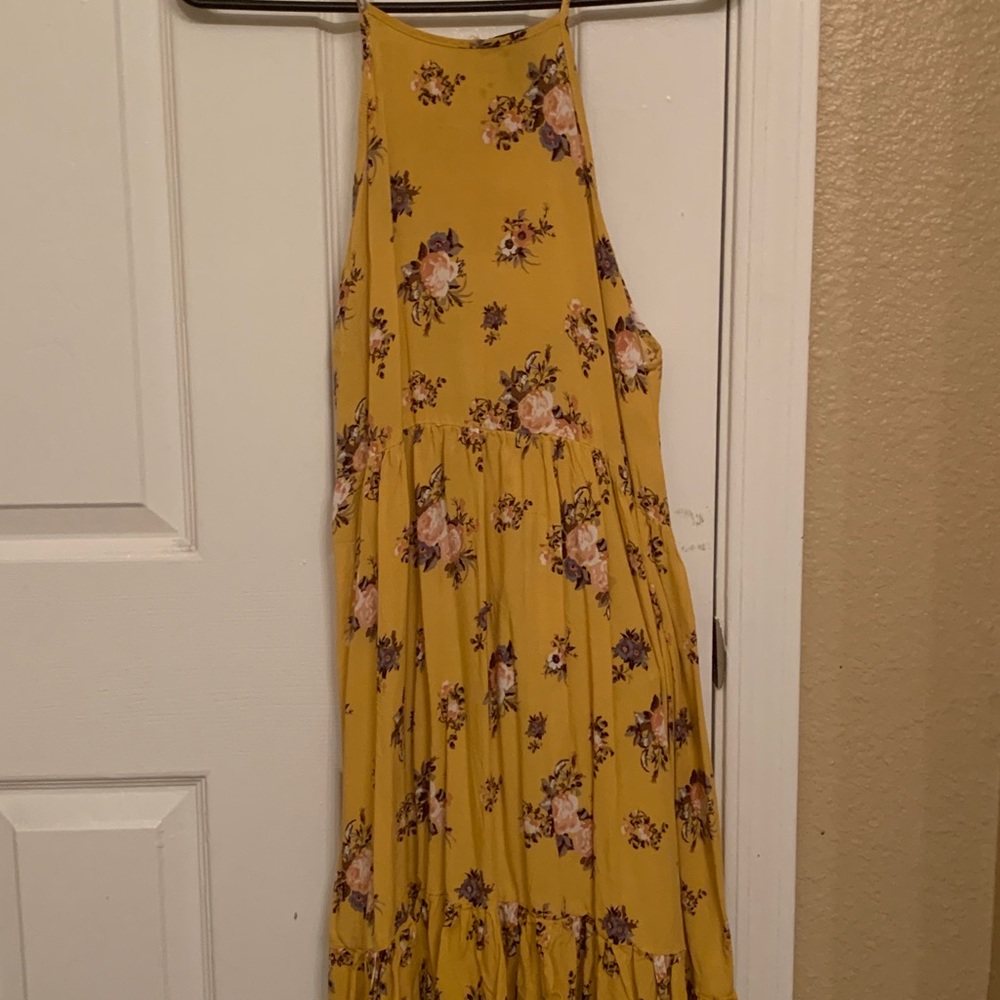 High neck dress